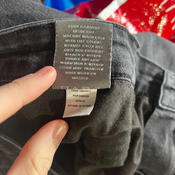 Torrid FEEL THE FIT Mid-Rise Boot Cut Jeans Slim Black Size 22S Vintage Stretch - Picture 11 of 12